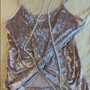 Maurice’s velvet tank